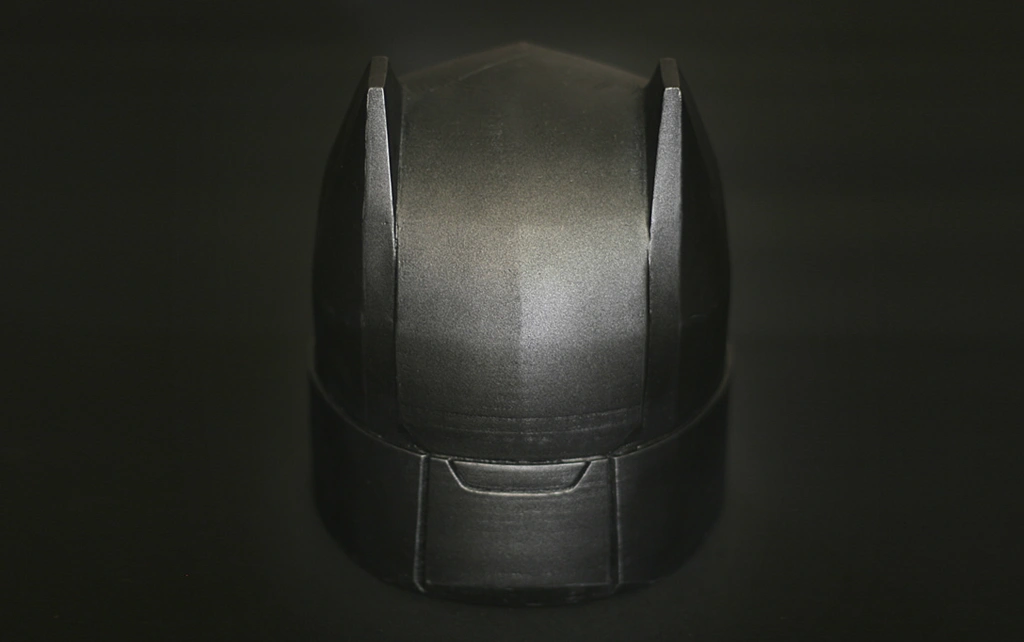 3D Printed Batman Helmet - Rear View