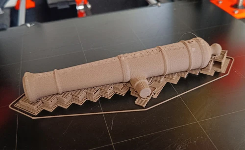 3D Print of the Bronze Cannon