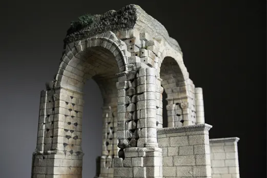 Impresión 3D del Arco de Cáparra