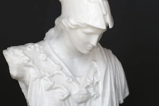 Bustos de Athena y Augusto creado por impresión 3D en ABS