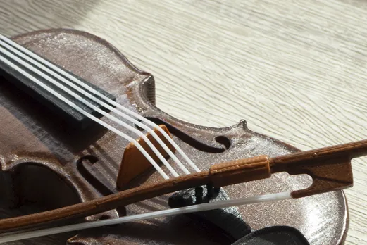 Violin de madera por impresión 3D