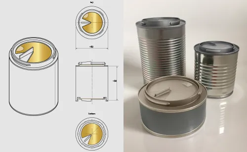 Dibujos y render 3D de diseños iniciales de producto