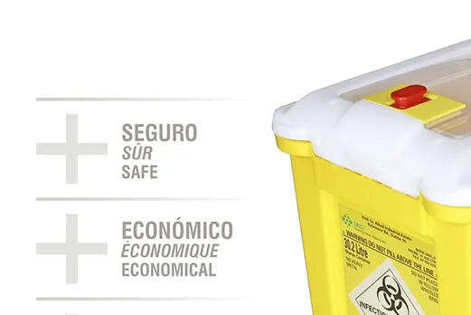 Medical waste container brochure design