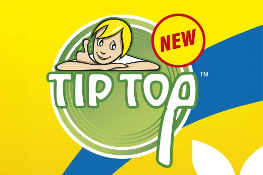 Diseño gráfico de logotipo y branding de TipTop